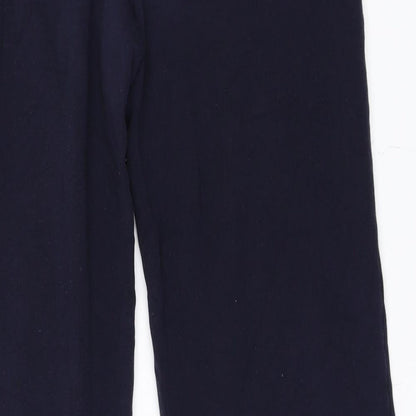 Marks and Spencer Womens Blue   Sweatpants Trousers Size 12 L29 in