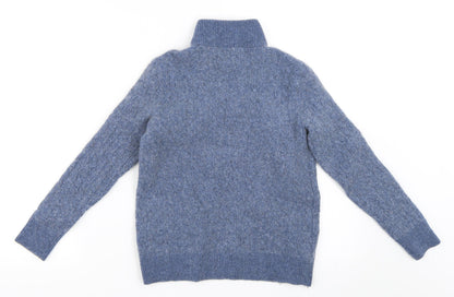 Pringle of Scotland Boys Blue   Henley Jumper Size M