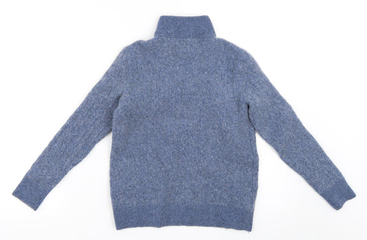 Pringle of Scotland Boys Blue   Henley Jumper Size M