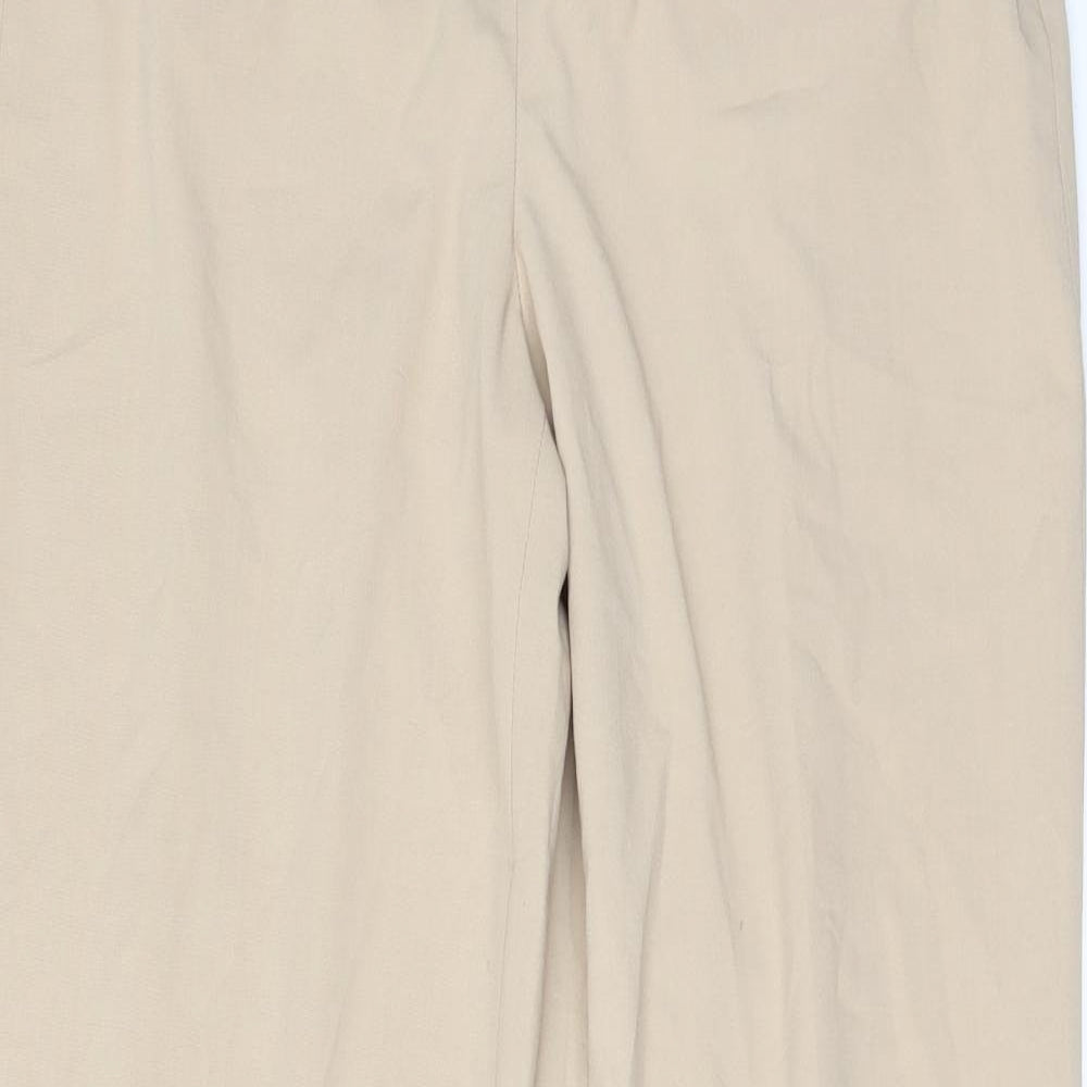 TRU TRUSSARDI Womens Beige   Trousers  Size 34 in L30 in