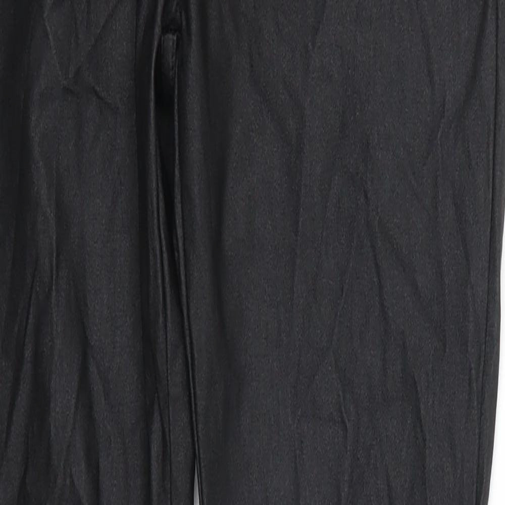 King of Fashion Womens Black   Trousers  Size 30 in L30 in