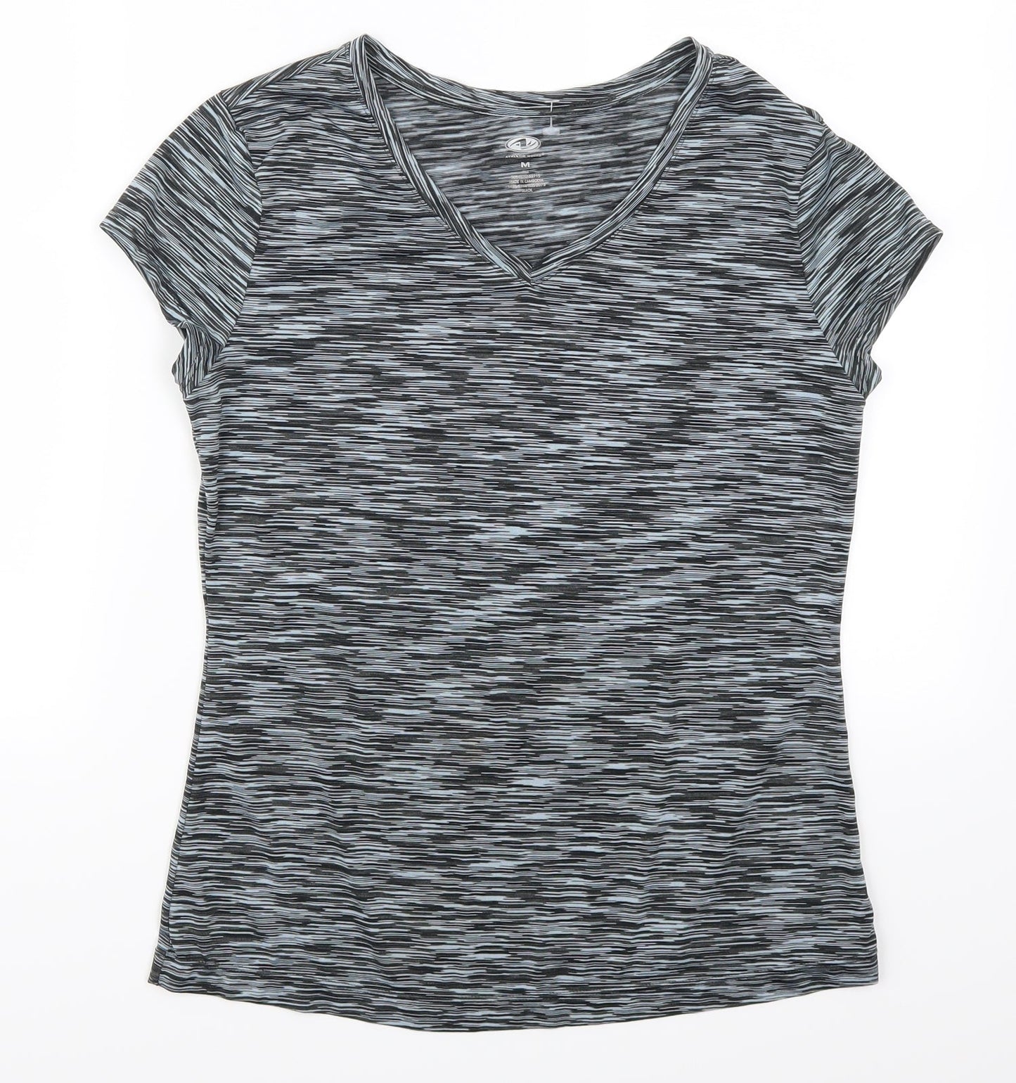 Athletic orks Womens Grey   Basic T-Shirt Size 12