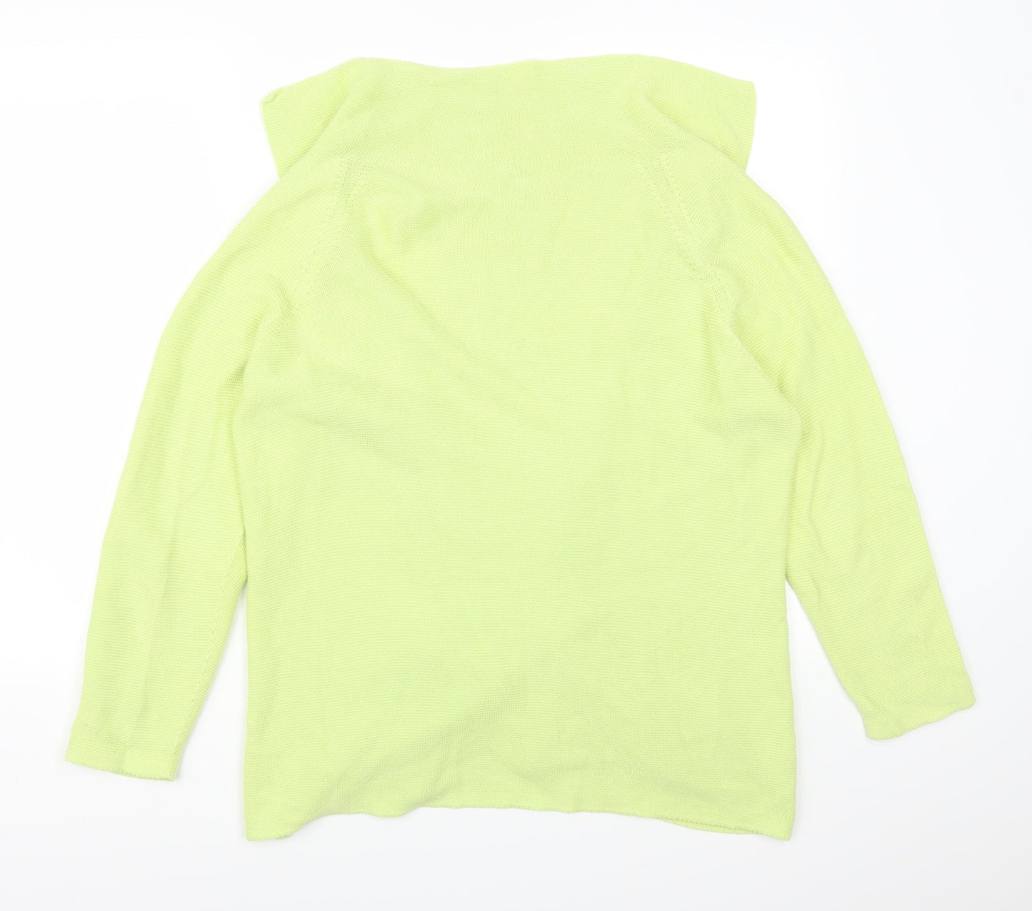 Preworn Womens Green   Cardigan Jumper Size 4
