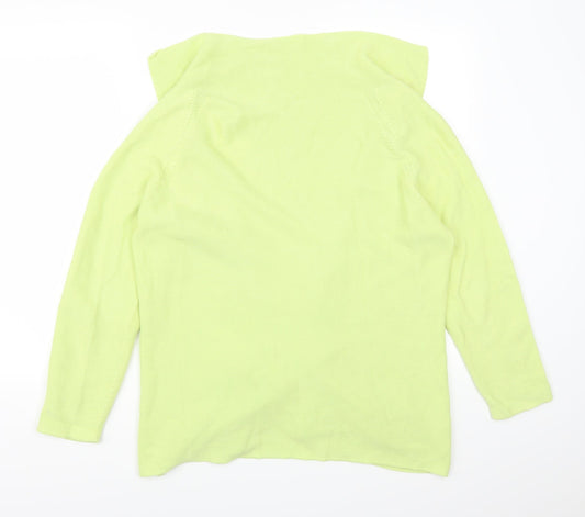 Preworn Womens Green   Cardigan Jumper Size 4