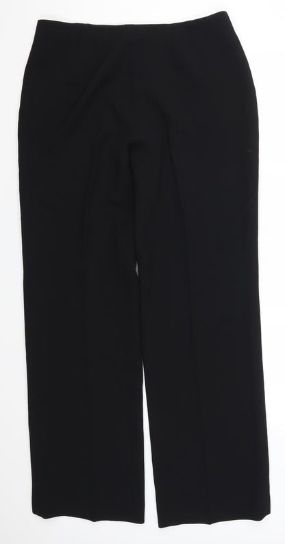 Viatvoli Womens Black   Trousers  Size 34 in L32.5 in