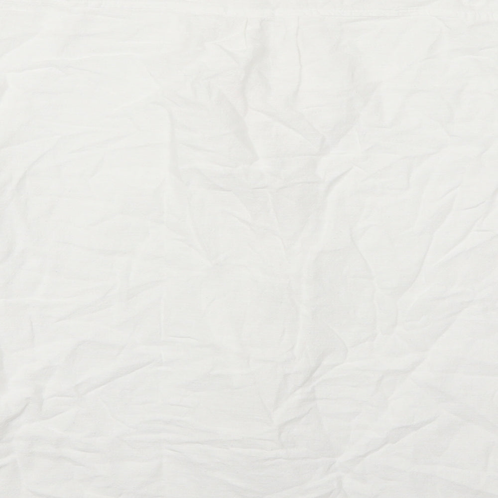 And Made Collection Mens White    Button-Up Size S