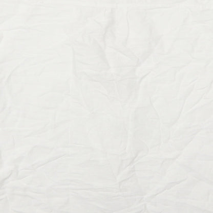 And Made Collection Mens White    Button-Up Size S