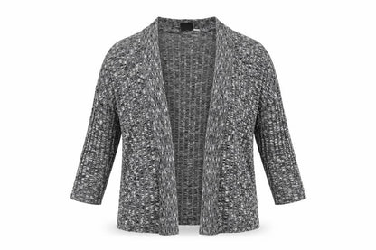 Front view of BDG women’s grey cardigan jumper, size XS