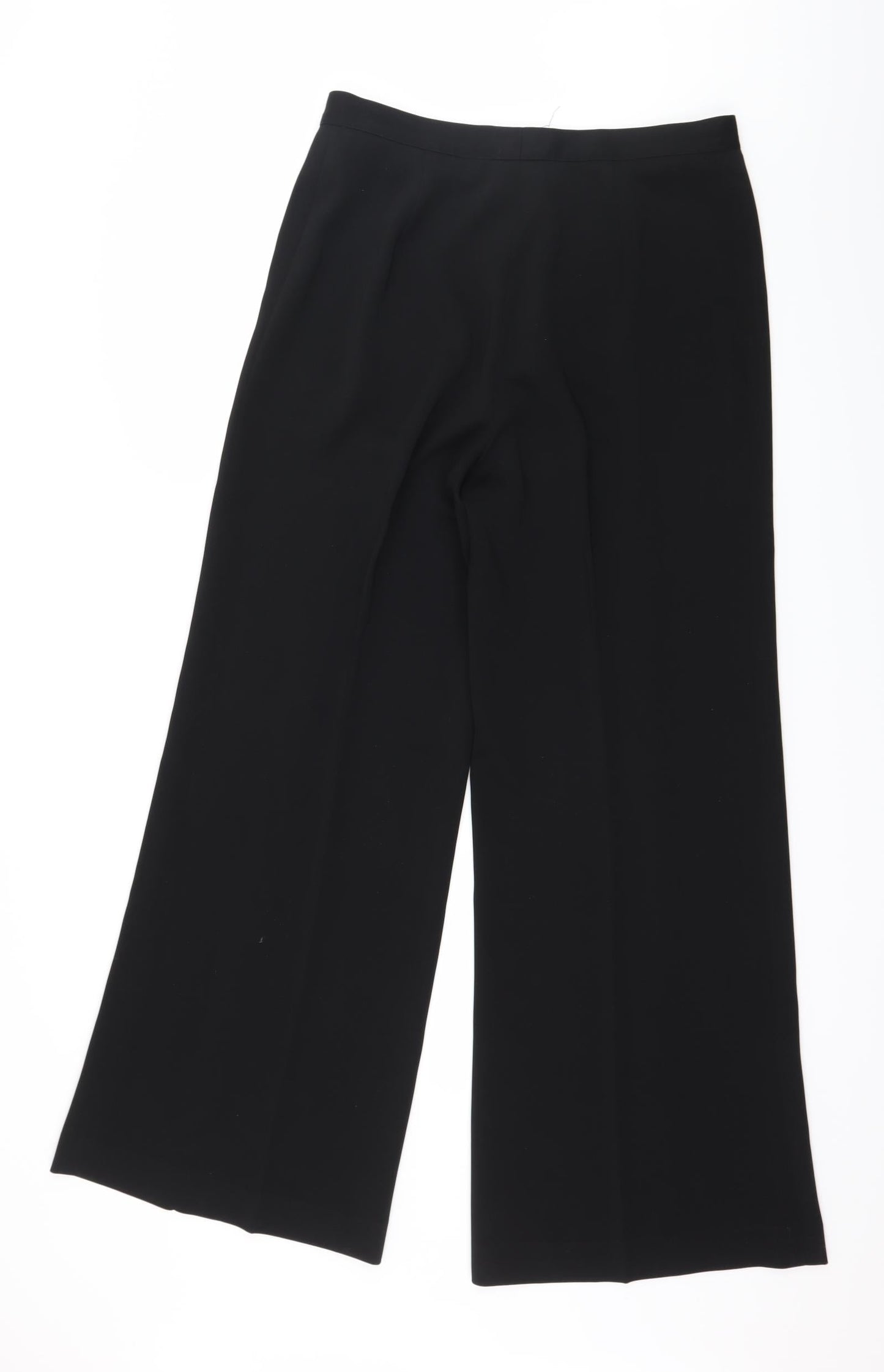 Womens UK Size 30 in Preworn Regular Fit  Black Trousers