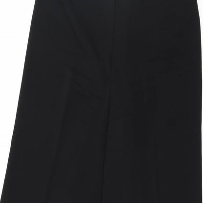 Womens UK Size 30 in Preworn Regular Fit  Black Trousers