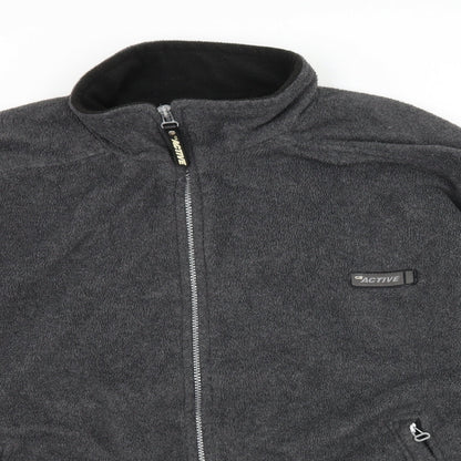 Active Mens Grey   Jacket  Size L