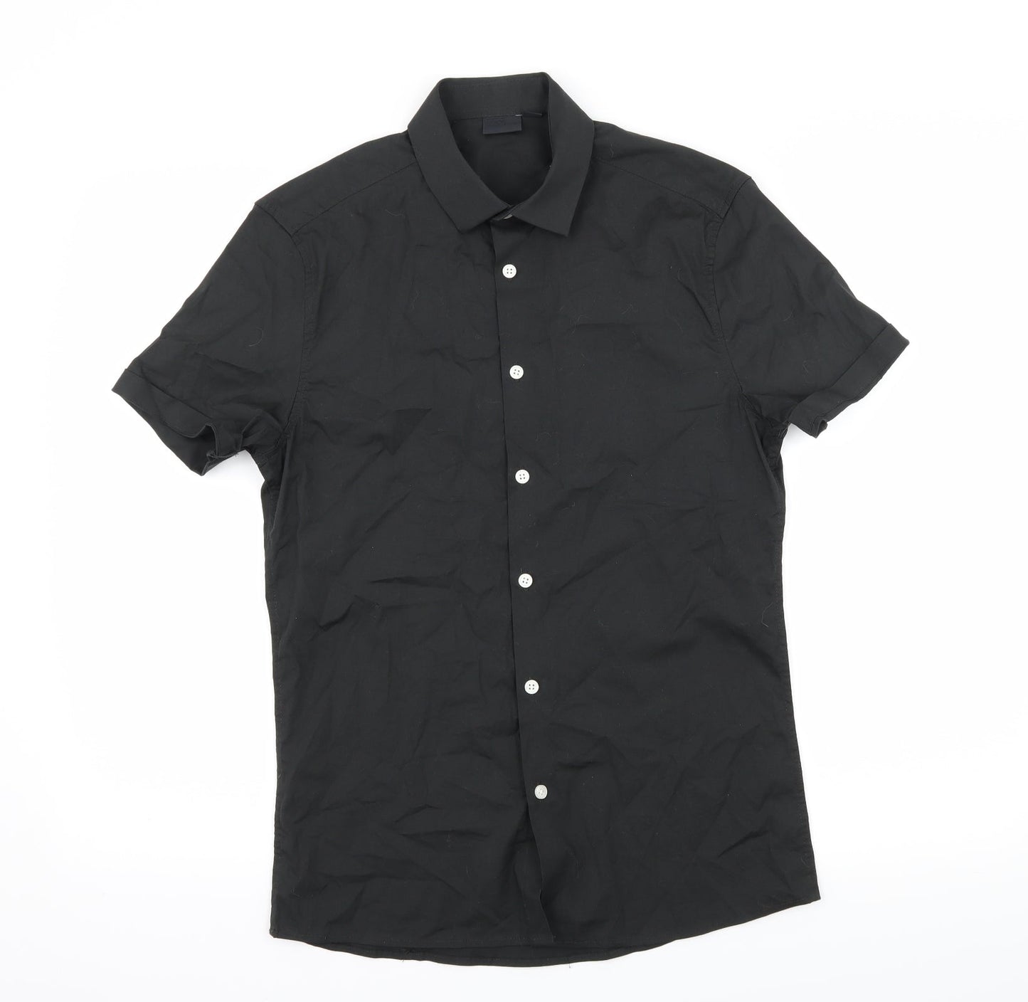 ASOS Mens Black    Button-Up Size S