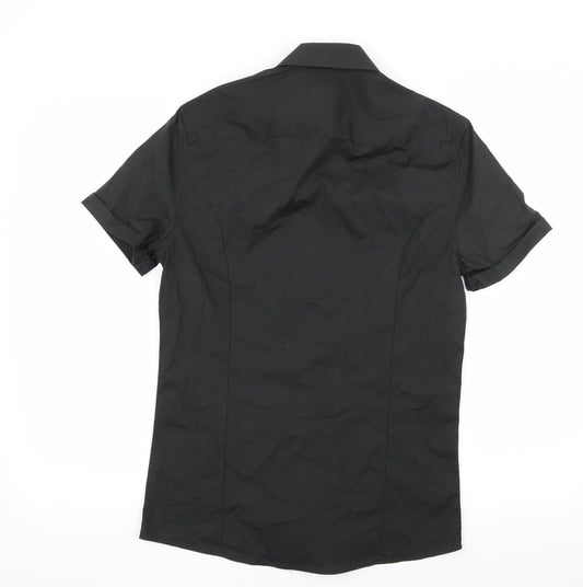 ASOS Mens Black    Button-Up Size S
