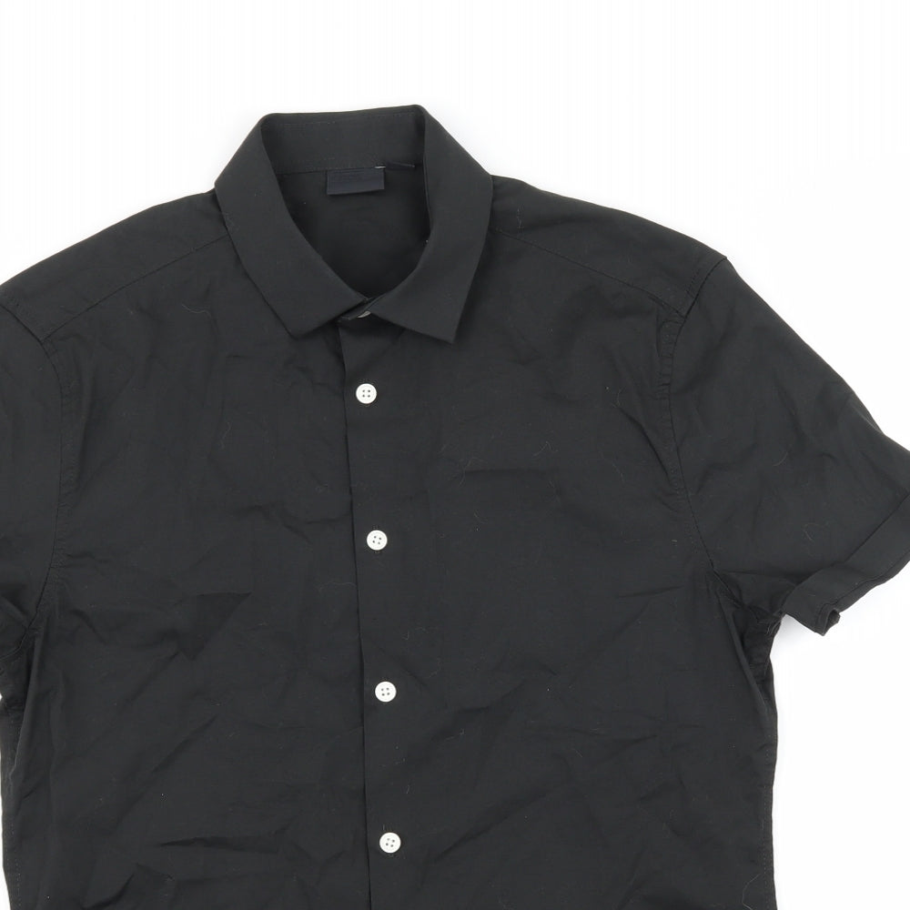 ASOS Mens Black    Button-Up Size S