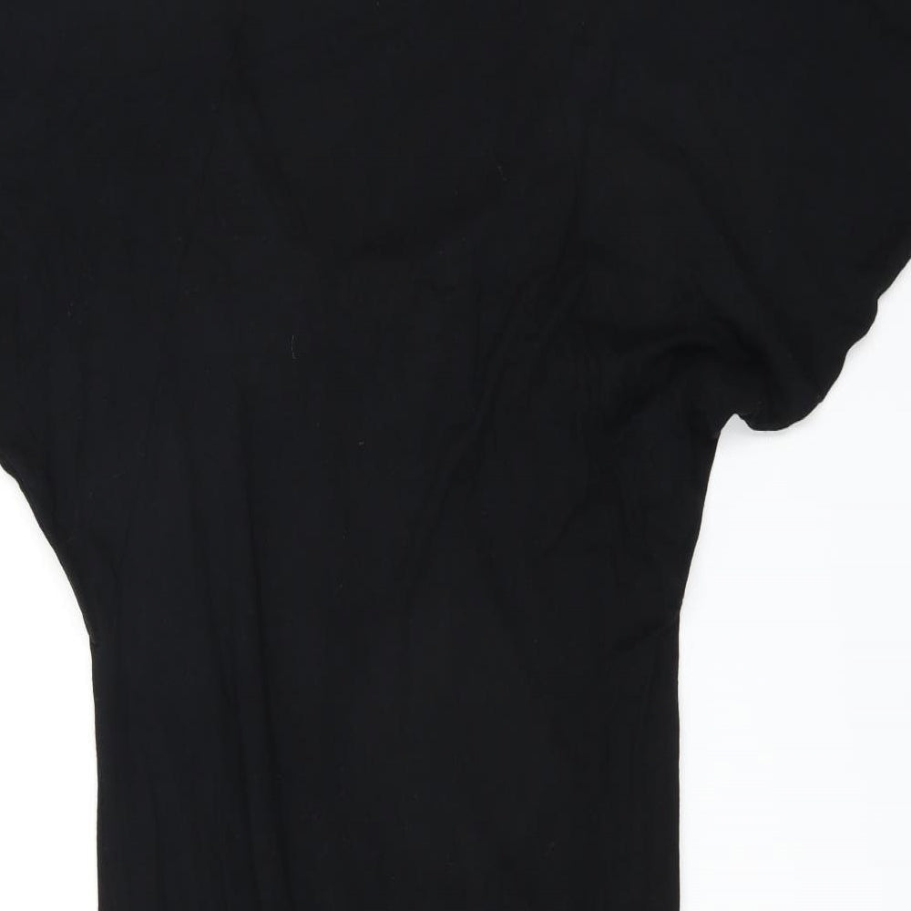 paper sun Womens Black   T-Shirt Dress  Size 10