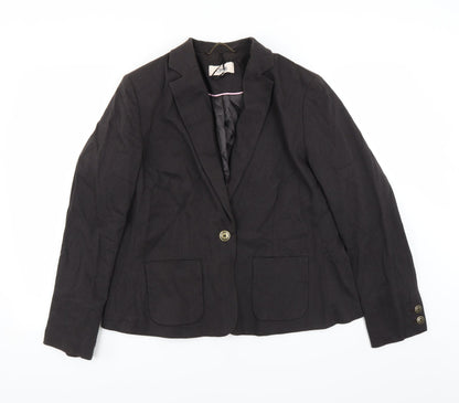 Womens UK Size 18 Classic Regular Brown Suit Jacket