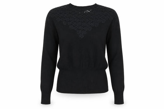 Front view of Vero Moda women’s black jumper, size S