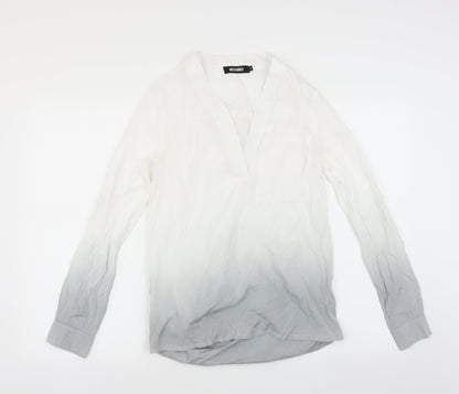Missguided Womens Grey   Basic Blouse Size 6
