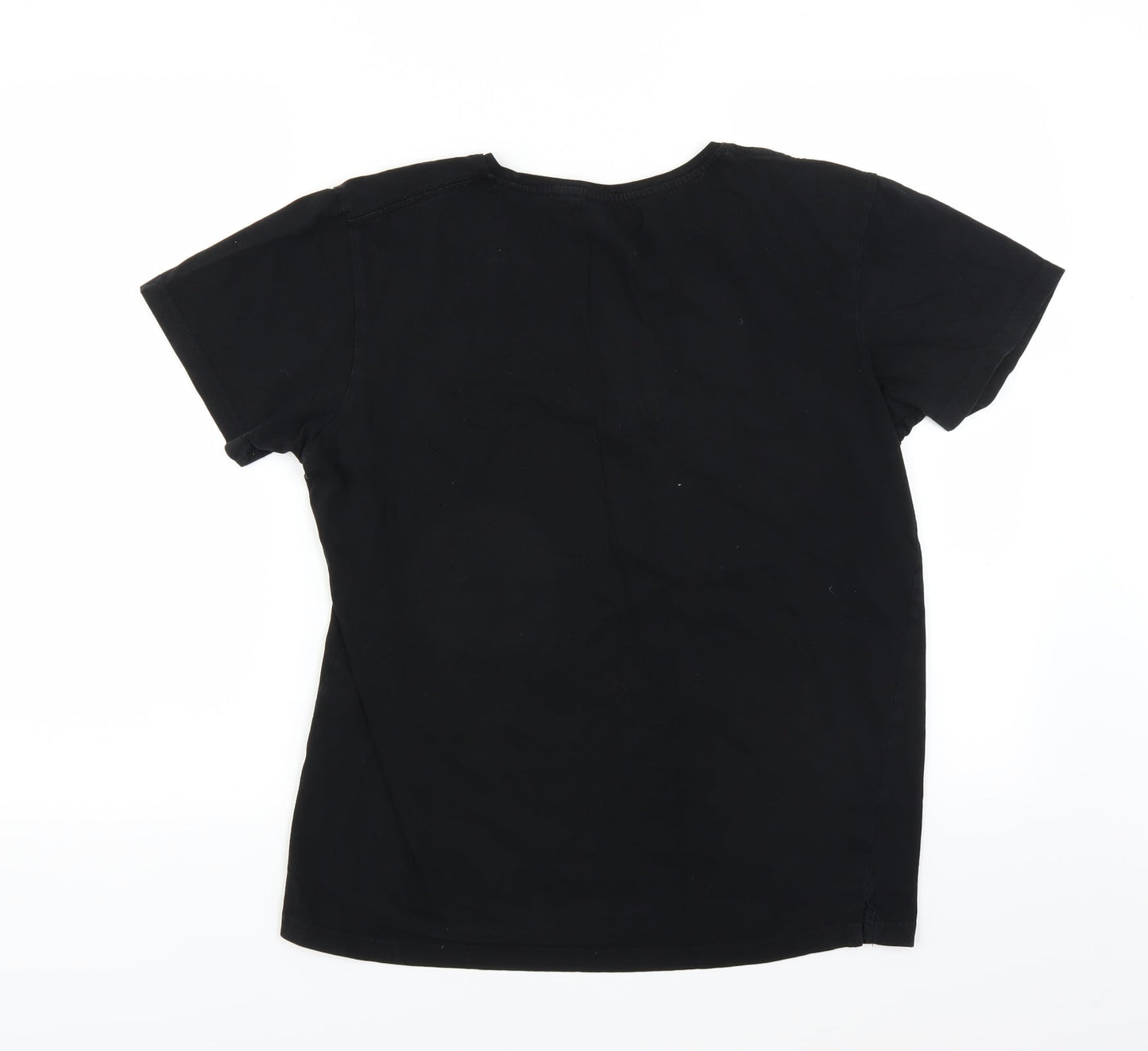 Premium Collection Womens Black   Basic T-Shirt Size M