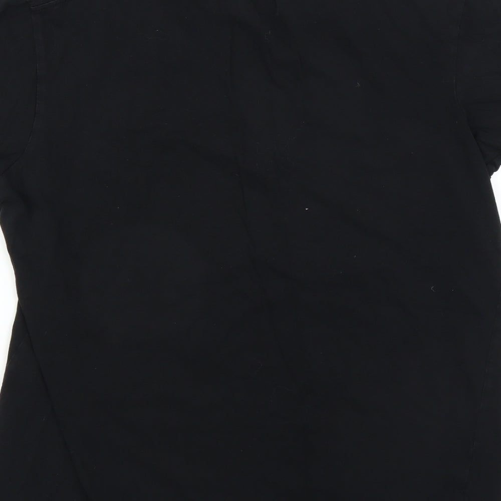 Premium Collection Womens Black   Basic T-Shirt Size M