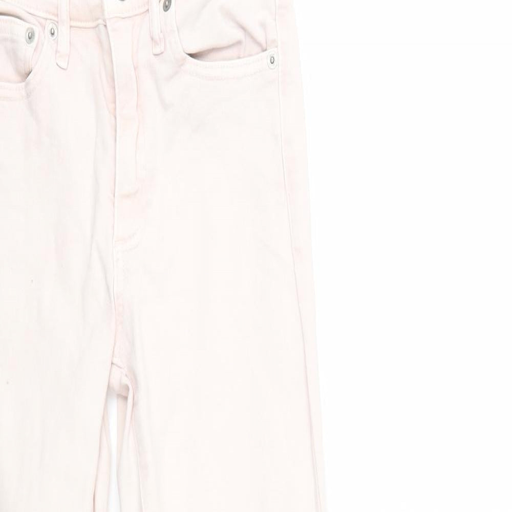 Gap Womens Pink  Denim Skinny Jeans Size 26 in L28 in