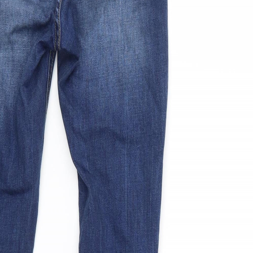 Womens UK Size 26 in Preworn Regular Fit Skinny Blue Jeans