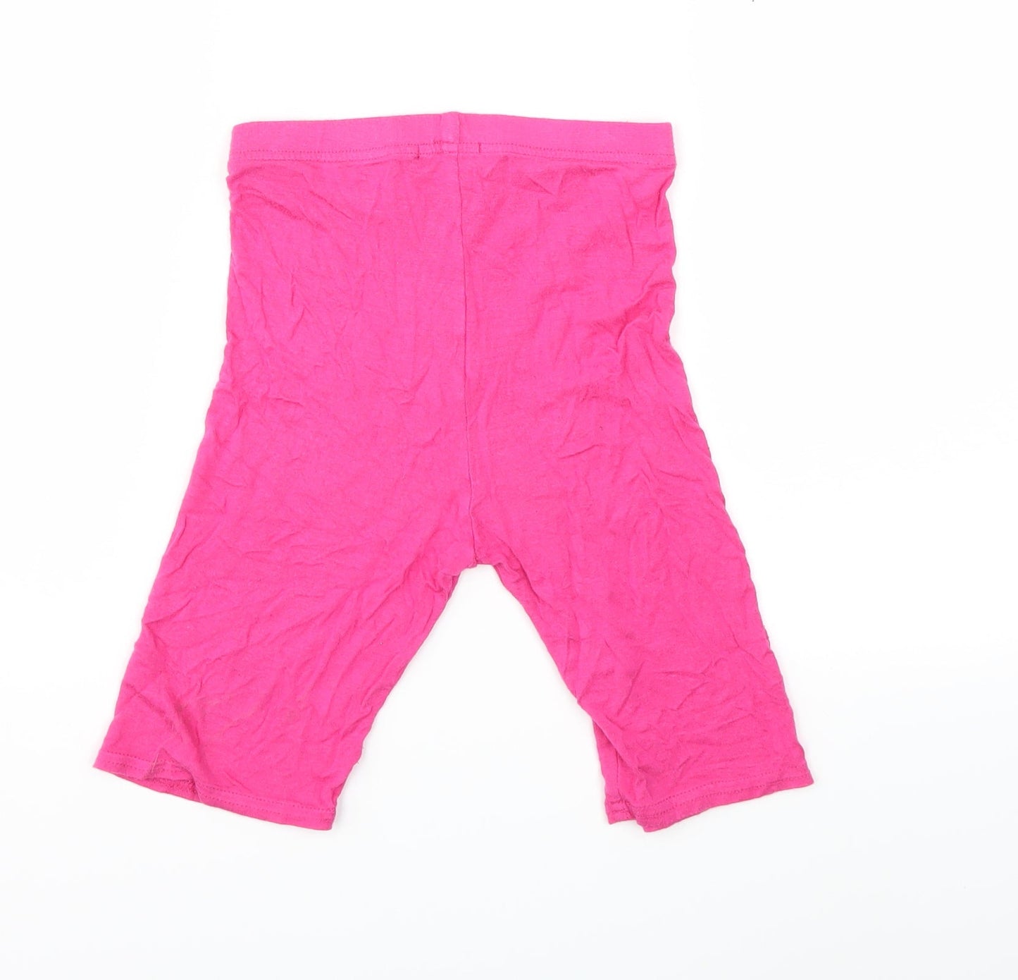 PRETTYLITTLETHING Womens Pink   Compression Shorts Size 4