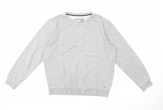 Mens UK Size M Preworn Grey Pullover Sweatshirt