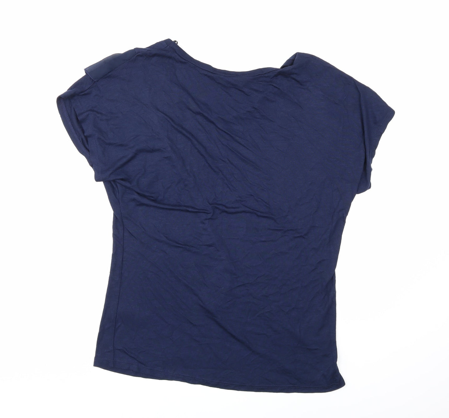 TU Womens Blue   Basic T-Shirt Size 12