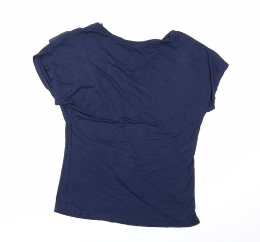 TU Womens Blue   Basic T-Shirt Size 12