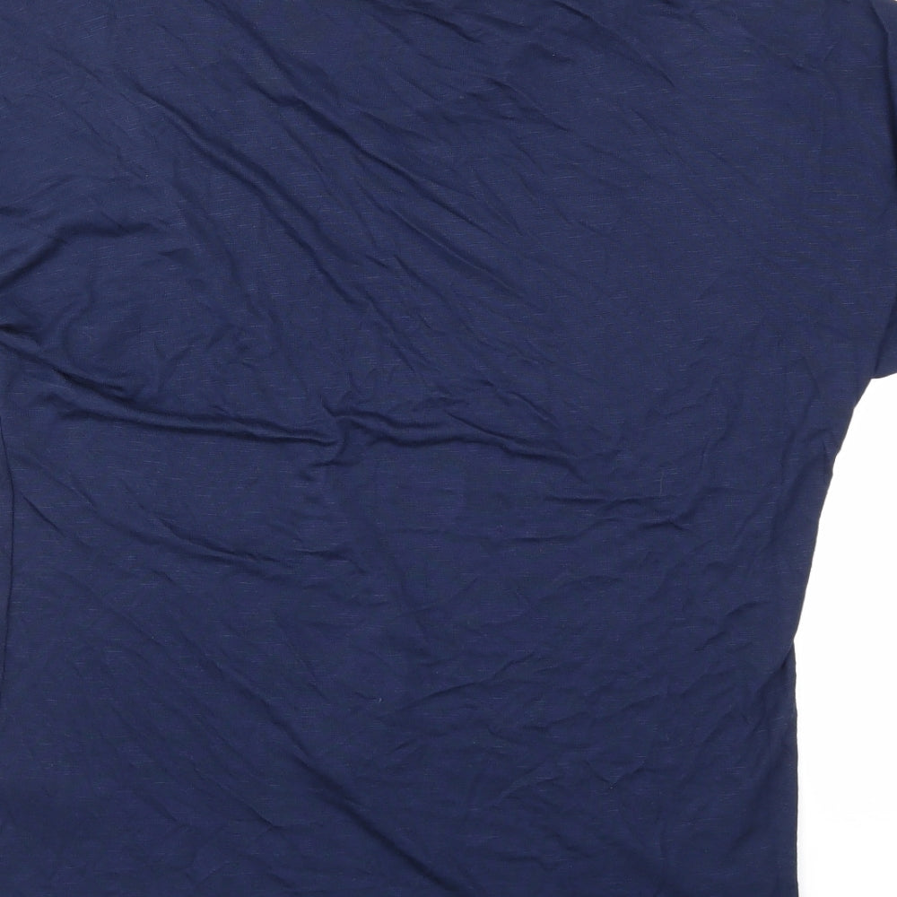 TU Womens Blue   Basic T-Shirt Size 12