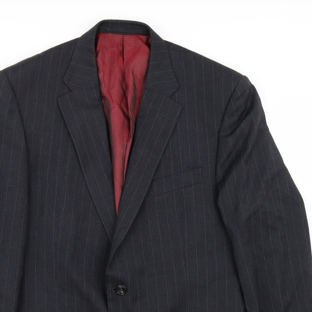 Mens UK Size 42 Sartorial Regular Grey Suit Jacket
