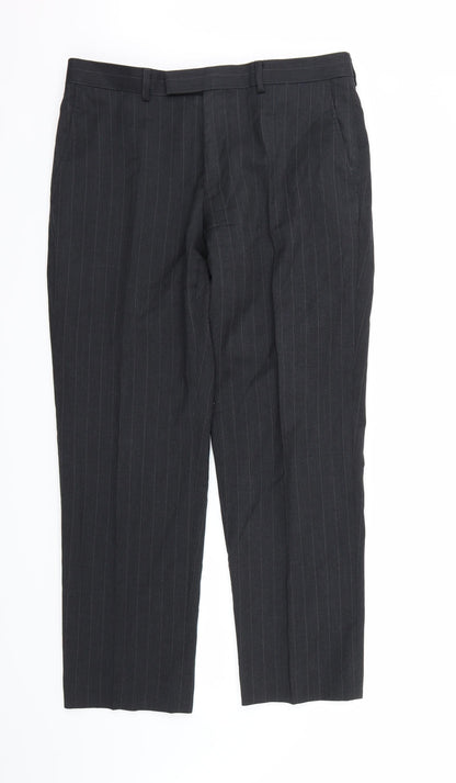 Sartorial Mens Grey   Trousers  Size 34 L29 in