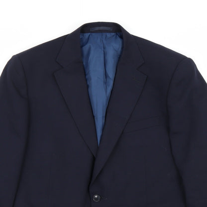 Marks and Spencer Mens Blue   Jacket Suit Jacket Size 42