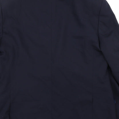 Marks and Spencer Mens Blue   Jacket Suit Jacket Size 42