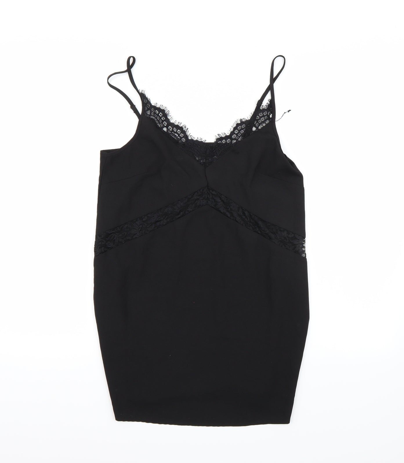 Missguided Womens Black   Basic Tank Size 8