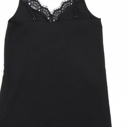 Missguided Womens Black   Basic Tank Size 8