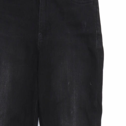 Gap Girls Black   Cropped Jeans Size 12 Years