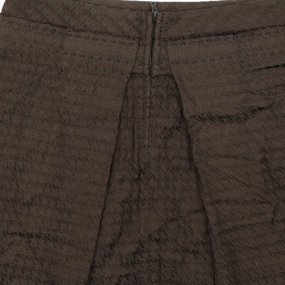 Pringle Womens Brown   A-Line Skirt Size 10