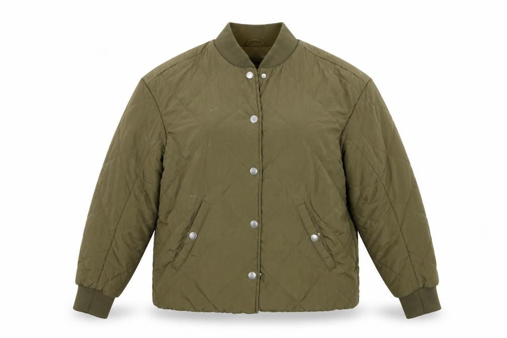 Womens UK Size 4 H&M Green Jacket