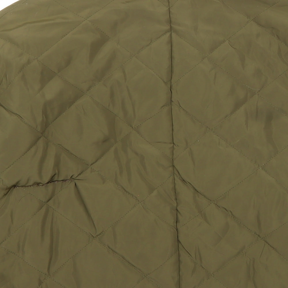 Womens UK Size 4 H&M Green Jacket