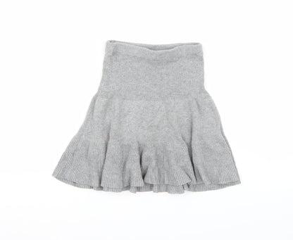 Gap Girls Grey   A-Line Skirt Size 5 Years