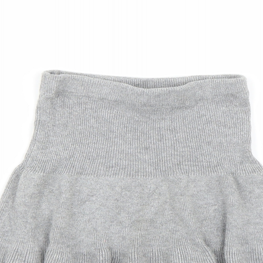 Gap Girls Grey   A-Line Skirt Size 5 Years