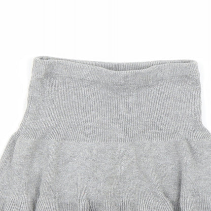 Gap Girls Grey   A-Line Skirt Size 5 Years
