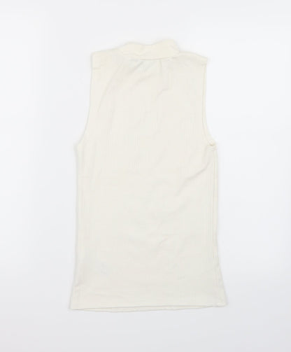 Newlook Womens White   Basic T-Shirt Size 6