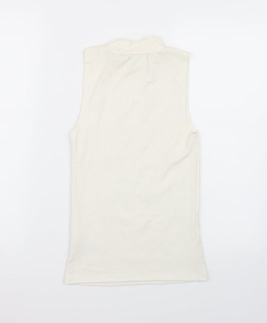 Newlook Womens White   Basic T-Shirt Size 6