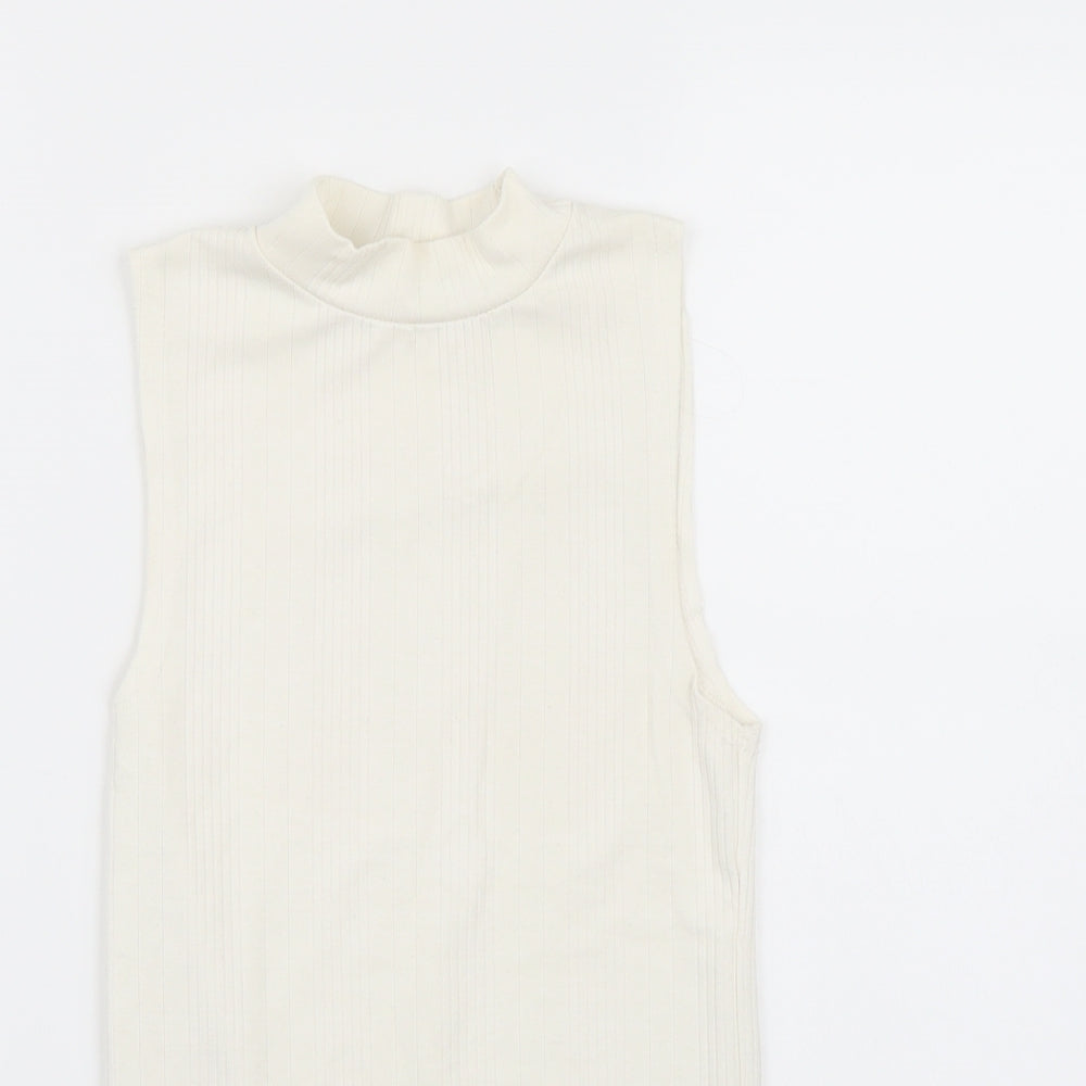 Newlook Womens White   Basic T-Shirt Size 6