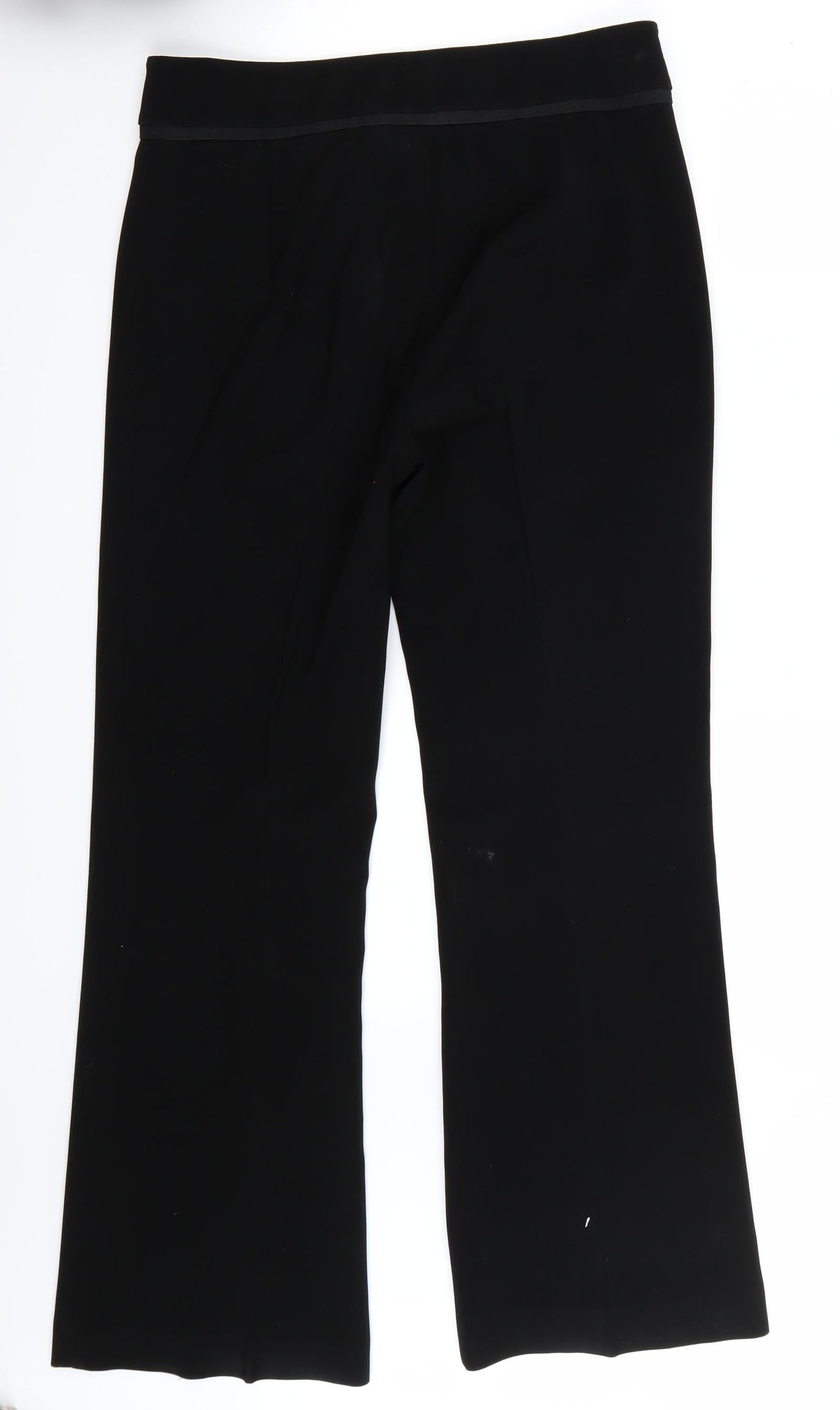 Quin and Donnelly Womens Black   Trousers  Size 12 L31 in
