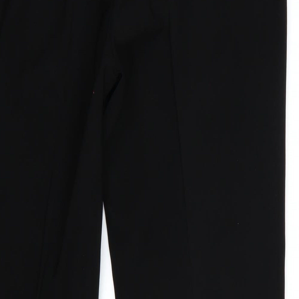 Quin and Donnelly Womens Black   Trousers  Size 12 L31 in