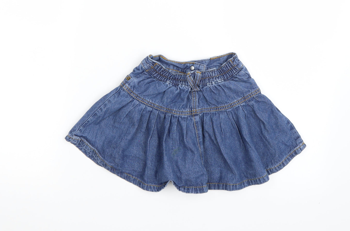 George Girls Blue   A-Line Skirt Size 3-4 Years